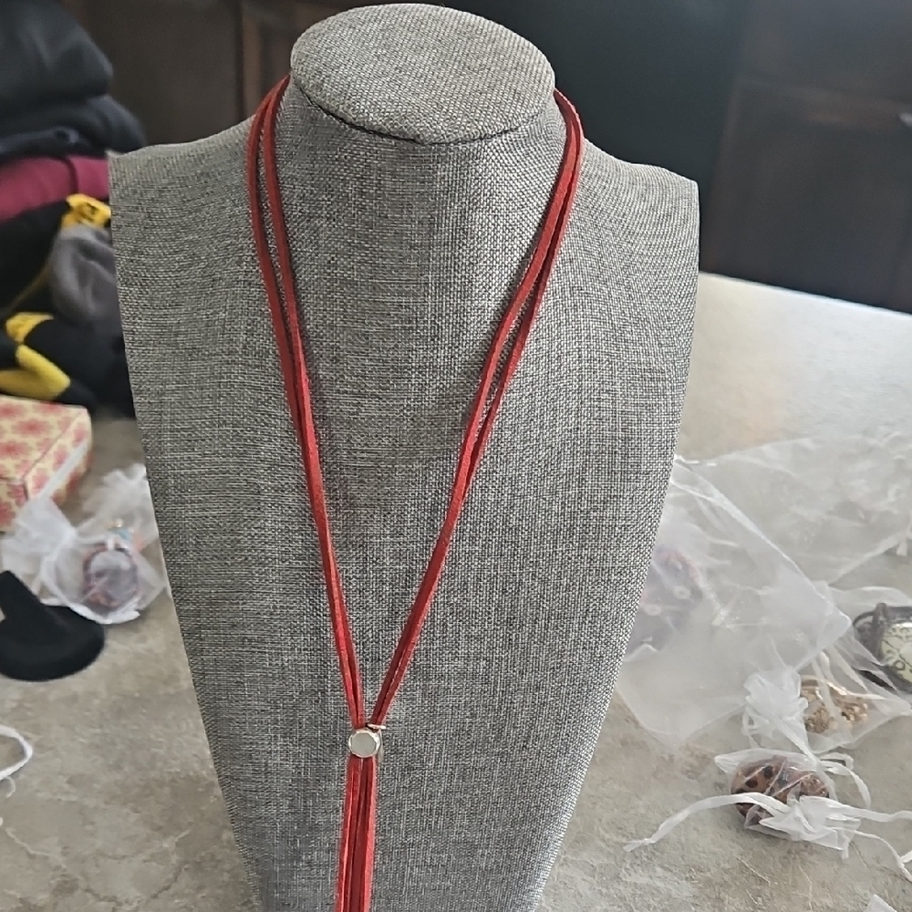 Elegant Red Necklace